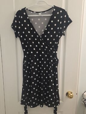 Twik Skater Polka Dot Dress